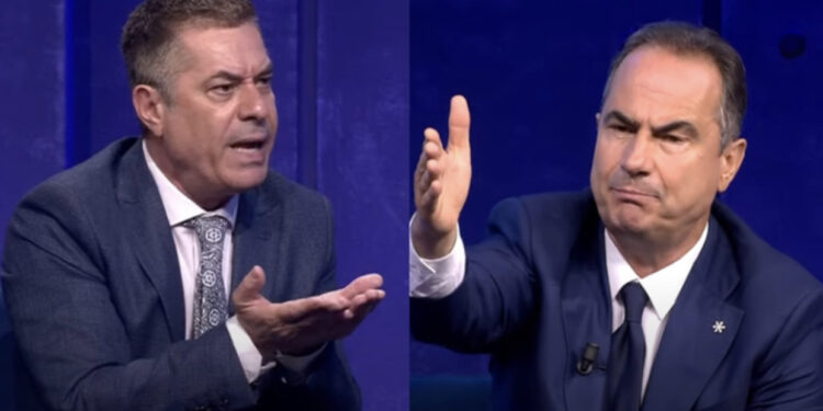 “Të jap një lollipop t’a mbash në gojë”/ Debat i ashpër Vangjeli- Boçi: Fute mu aty ku….
