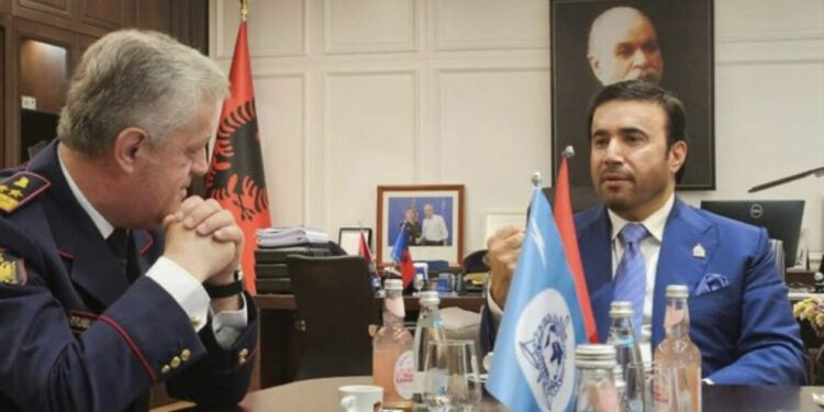 Kreu i Policisë së Shtetit pret në takim presidentin e INTERPOL-it: Do të vendosim para drejtësisë persona në kërkim ndërkombëtar