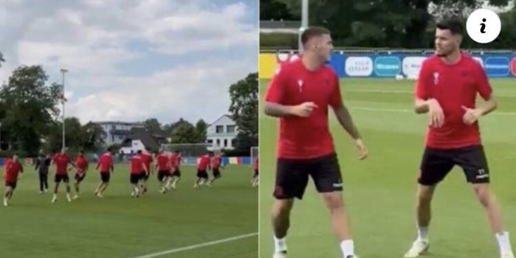 VIDEO/ Momentet e para pas pezullimit, ja çfarë diskuton Daku me shokët e ekipit