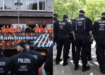 Policia gjermane qëllon me armë burrin me sëpatë në Hamburg, përpara ndeshjes Poloni- Holandë për Euro 2024