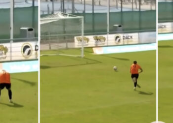 VIDEO/ Gafa e pafalshme, me portën bosh e nxjerr topin jashtë