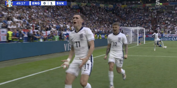 ANGLI-SLLOVAKI/ Foden gjen rrjetën, por VAR-i prish festën e barazimit të “Tre Luanëve”