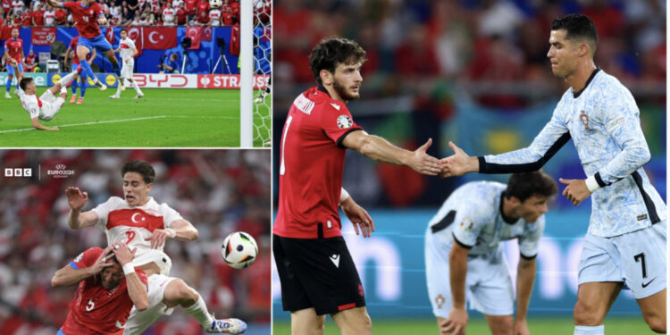 VIDEO/ Gjeorgjia surprizon Portugalinë dhe kaluar grupin, Çekia nuk ia del ndaj Turqisë