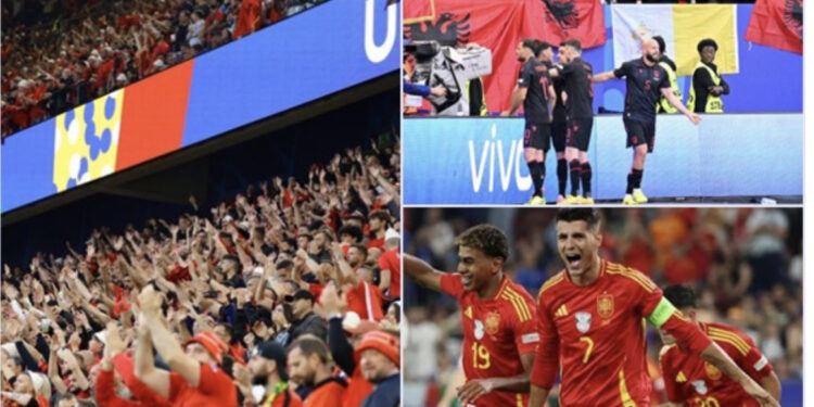 Regjistrohen 35 mijë tifozë kuqezinj në sfidën me Spanjën në stadiumin e Dusseldorfit