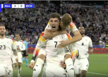 VIDEO/ Mbyllet pjesa e parë, Gjermania “shkel” me tre gola Skocinë