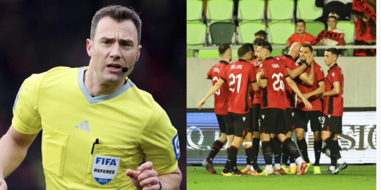 SKANDALI/ 300 euro për trukimin e ndeshjes, kush është i dënuari që gjykon Kombëtaren shqiptare  