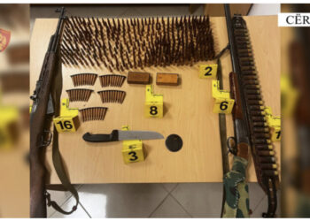 Cërrik, dhunoi gruan dhe djalin, arrestohet 45-vjeçari, sekuestrohen armë e municione