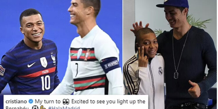 Mesazhi i Ronaldos për Kylian Mbappe: Tani është radha ime të të admiroj ty!
