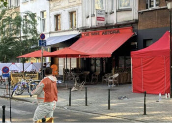 Foto/ Sulm me armë ndaj lokalit të shqiptarëve në Bruksel, 2 të vrarë dhe 3 të plagosur