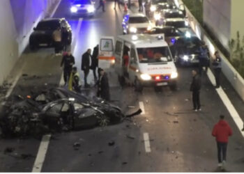 FOTO/ Aksidenti që i mori jetën 24-vjeçarit shqiptar në Britani, detaje nga hetimet