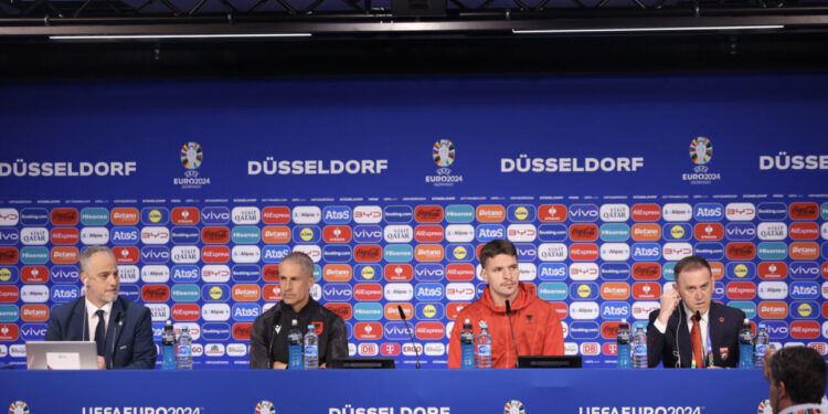 EURO 2024/ Sylvinho e Gjimshiti nuk i tremben “Furisë së Kuqe”: Sfida ndaj Spanjës vendimtare për ne, japim më të mirën tonë për t’u kualifikuar