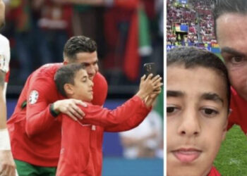 VIDEO/ Selfie me Ronaldon që nuk do harrohet kurrë, Berati 10-vjeçar tregon prapaskenat: I thashë babait që po shkoja në tualet