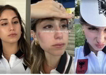 “Po qaj, por jam mirënjohëse”, vajza e Silvinjos me dedikim për kombëtaren e Shqipërisë pas humbjes