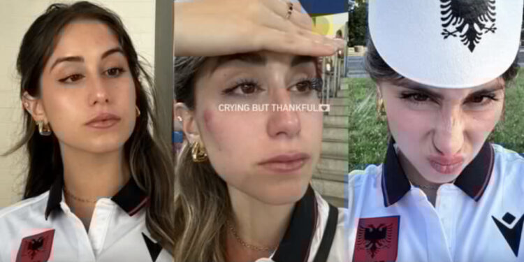 “Po qaj, por jam mirënjohëse”, vajza e Silvinjos me dedikim për kombëtaren e Shqipërisë pas humbjes