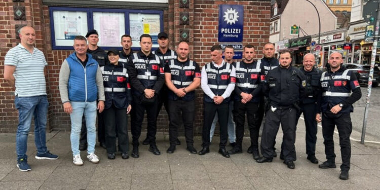 Sot ndeshja me Kroacinë, Policia e Shtetit pjesë e masave të sigurisë në Hamburg