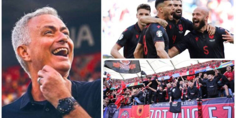 “Shqipëria surpriza e Euro 2024”, Mourinho: Dëshirë, tifozllëk dhe rekorde