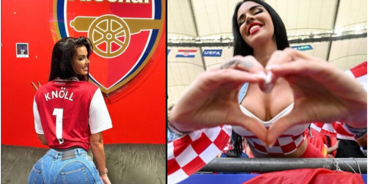 FOTO që s’duhet humbur, shqiptari “ngacmon” tifozen kroate më seksi