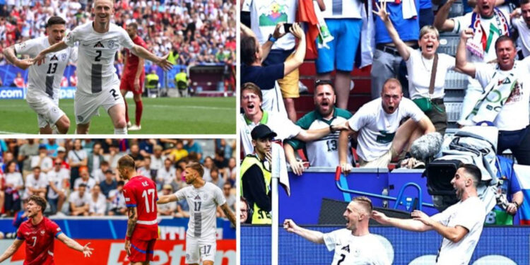 Serbia i heq fitoren nga duart Sllovenisë, në fushë Anglia