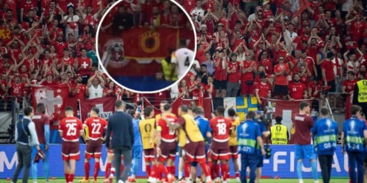 Flamuri i UÇK-së në tribuna, UEFA dënon Zvicrën