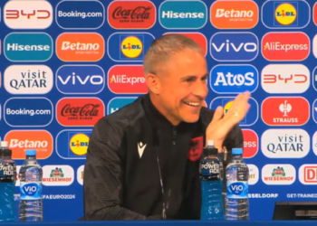 “Jam i kënaqur me lojtarët e mi”, Sylvinho: Ndaj Spanjës presim të bëjmë një ndeshje të mirë