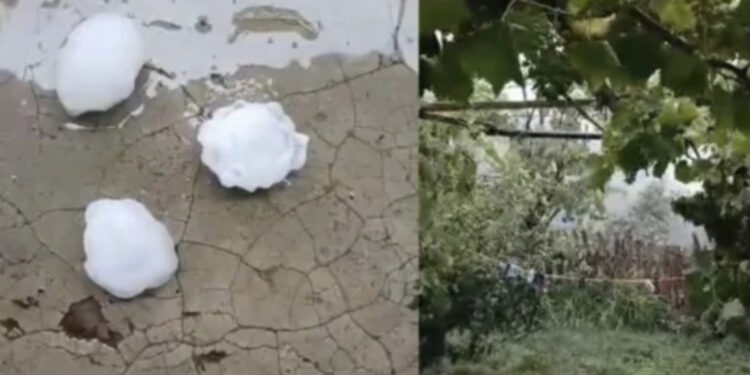 Shumë pranë Tiranës! E FUNDIT: Breshëri sa një “top bejsbolli”, shkatërron gjithçka…