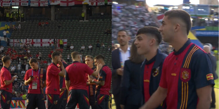 VIDEO/ Qetësia para stuhisë, atmosfera në “Olympiastadion” në prag të finales Spanjë – Angli
