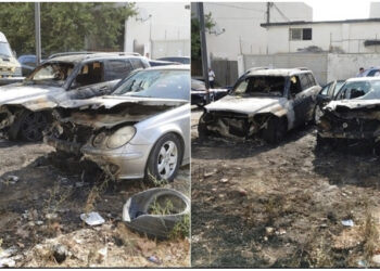 Durrës, digjen dy automjete në zonën e ish URT