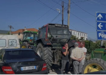 Fermerët në protestë në Maliq: Kemi mungesë tregu