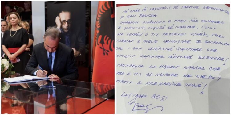 Sali Berisha ‘merr pjesë’ në homazhet në nderim të Ismail Kadaresë