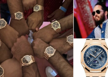 Dasma e shekullit? Miliarderi indian u dhuron të ftuarve ora me vlerë 180 mijë euro