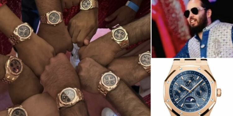 Dasma e shekullit? Miliarderi indian u dhuron të ftuarve ora me vlerë 180 mijë euro