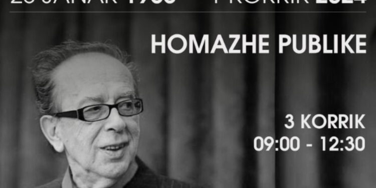 Ceremonia shtetërore dhe homazhet publike të Kadaresë, publikohen detajet