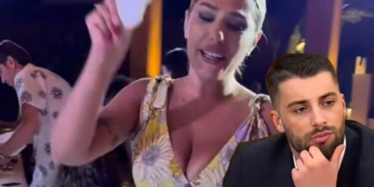 Cfarë ndodhi/ Bëri sherr me Meritonin? Ilnisa shtang, nuk përmbahet fare: Në mes të restorantit përplas pjatat për tokë