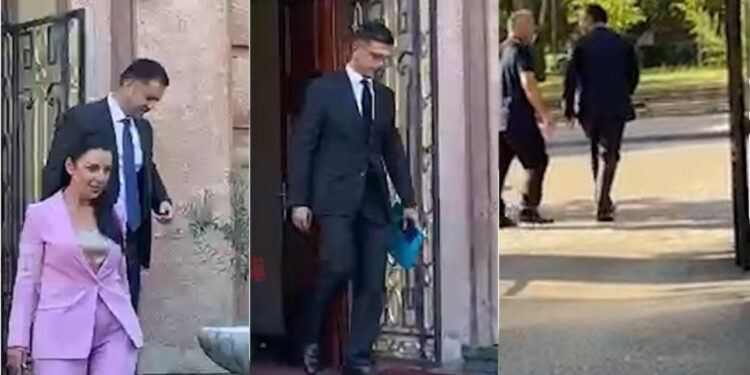 Dalja e parë e tre ministrave të rinj