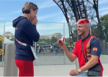 Tjetër propozim në Lojërat Olimpike, atletja spanjolle i thotë “po” partnerit