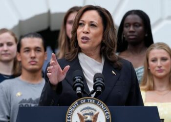 Kamala Harris mban fjalimin e parë pas tërheqjes së Biden nga gara: Arritjet e tij janë të pakrahasueshme në historinë moderne