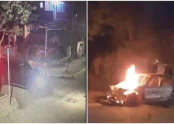 Vrasja e trefishtë në Memaliaj/ Dalin FOTOT e automjetit të autorëve pak sekonda para atentatit ndaj Shyqyri Kalemit