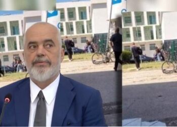 Rama pritet me protesta në QSUT, policia shoqëron katër të rinjtë