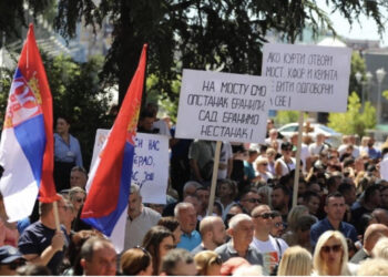 Përfundon protesta e serbëve në veri të Kosovës kundër hapjes së Urës së Ibrit