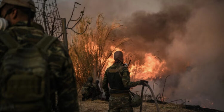 BE-ja i del në ndihmë Greqisë në luftën me zjarret