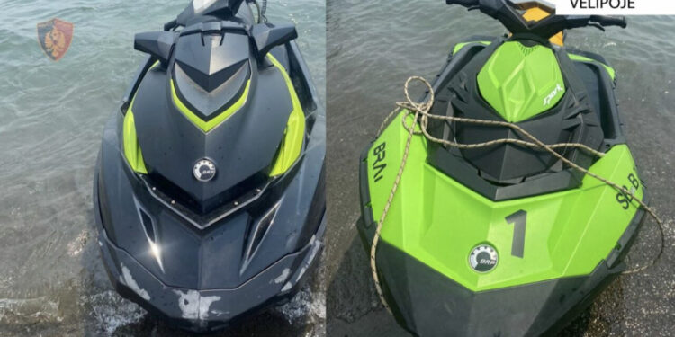 Përplasen dy “Jet Ski” në plazhin e Velipojës, një i lënduar