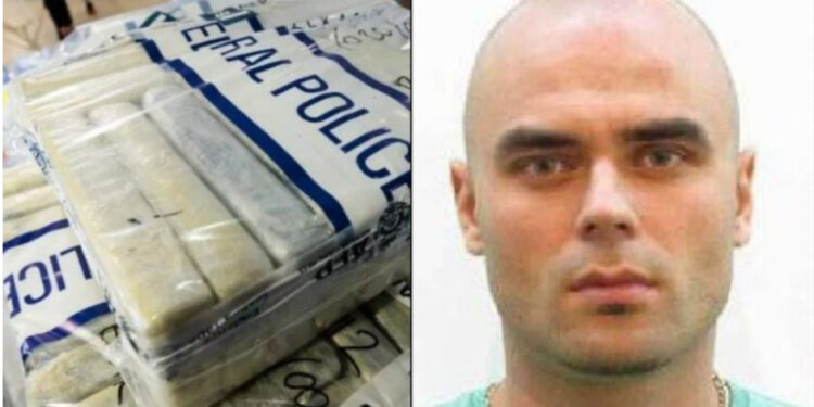 Tentoi të importonte 45 kilogramë kokainë në Australi, dënohet me 8 vite burg 41-vjeçari shqiptar, Ertgrei Gjeka