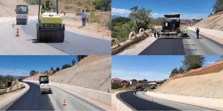 Banorët mezi e prisnin, asfaltohet aksi i ri rrugor që të çon drejt…