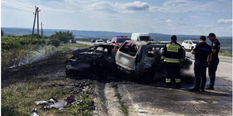 Aksident i tmerrshëm në Moldavi/ Digjen të gjallë 5 persona, 7 dërgohen në spital