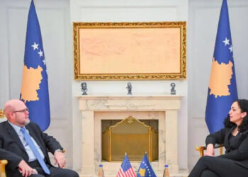 Presidentja Osmani dhe ambasadori amerikan diskutojnë zgjedhjet në Kosovë