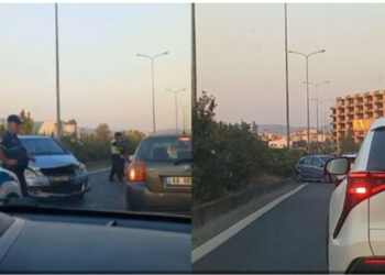 Tiranë/ Aksident i trefishtë në Unazën e Madhe, krijohet trafik i rënduar deri në Sauk