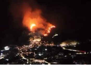 Dhërmi/ Ndezi fishekzjarrë dhe shkaktoi zjarr, arrestohet 28-vjeçari