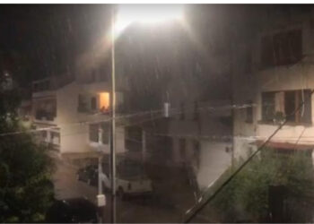 Reshjet e shiut sjellin freski në Fier pas nxehtësisë ekstreme