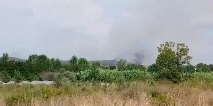 Zjarr i madh në Frakull të Fierit, era e fortë përshpejton përhapjen e flakëve