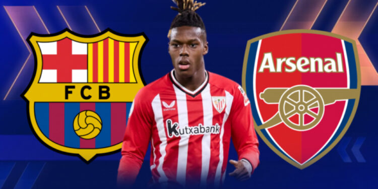 Arsenali dhe Barcelona tek pas një vitit do të tentojnë për Nico Williamsin